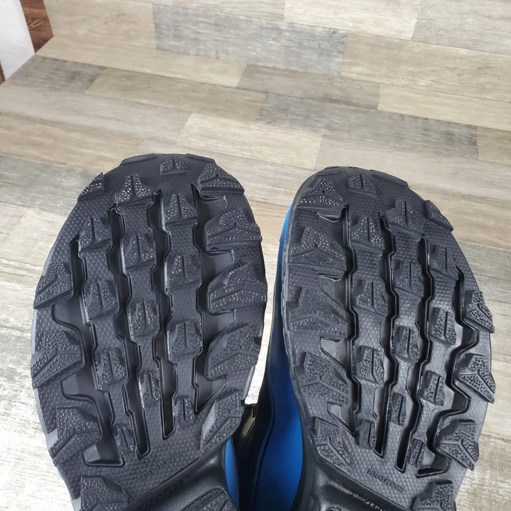 Inov-8 RocFly G 390 Boots Mens 9 Black Blue Running Hiking‎ Ankle Boot